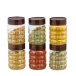 Steelo 200ml x 6 pcs PET Container Set (Solitaire)