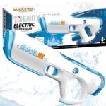 Storio Rechargeable Electric Battery Operated Holi Pichkari Water Gun Toy for Kids| Auto Absorb, Continuous Firing| Upto 35Ft Shooting Range| High Pressure Mechanism