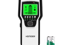 Stud Finder Wall Scanner 5 in 1 Upgraded Electronic Wall Scanner with Battery for Wood Metal and AC Wire Detection,HD LCD Display and Audio Alarm