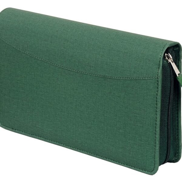 Sukeshcraft Polyurethane Unisex Chequebook Holder (green)