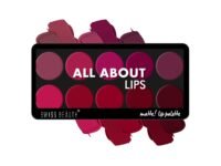 Swiss Beauty All About Lip Palette With 10 Pigmented Colors |Creamy Matte Finish Lip Colors Lipstick |Travel Friendly Lip Palette | Multicolor-02, 12gm