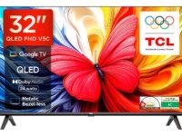 TCL 80 cms (32 inches) V5C Series Full HD Smart QLED Google TV 32V5C