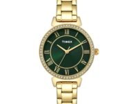 TIMEX Analog Watch for Woman with Round Dial & Water Resistant Women's Wrist Watches