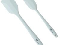 The Better Home Silicon Spatula Set for Non Stick Pans | Heat Resistant, Durable, Flexible Cookware Set | BPA Free & Odourless Non Stick Utensil Set for Cooking (Green) (Pack of 2)