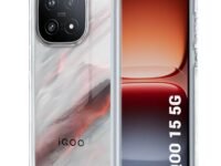 TheGiftKart Ultra-Hybrid Crystal Clear Back Case Cover for iQOO 15 5G | Shockproof Design | Hard Back Cover Case for iQOO 15 5G (PC & TPU, Transparent)