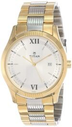 Titan Karishma Analog Silver Dial Men's Watch-NM1739BM01 / NL1739BM01/NP1739BM01