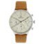 Titan On Trend Quartz Multifunction Beige Dial Tan Leather Strap Watch for Men - NT90102SL01