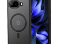 Tobfit Magnetic Case for Google Pixel 9a Phone Case, Soft-Touch, Shockproof, DustProof, Full Body Translucent Matte Back