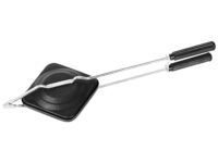 Tosaa T2STSR Sandwich Gas Non-Stick Aluminium | Compatibility with Gas Stoves | Flame-Proof Design | Heat-Resistant Handle | Sandwich Maker | Black