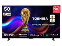 Toshiba 126 cm (50 inches) C350NP Series 4K Ultra HD Smart LED Google TV 50C350NP (Black)