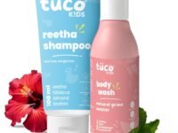 TuCo® Kids Mild Body Wash & Shampoo, Proven Effectiveness - 100ml (Pack of 2)