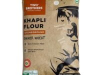 Two Brothers Organic Farms - Khapli Wheat Flour (5kg) | Low-Gluten Wheat Flour | High Dietary Fiber for Easy Digestion | Stoneground Emmer | Khapli Atta | India's Only Certified Glyphosate Free Atta