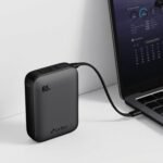 URBN 20000mAh 65W Smallest Rapid Charging Nano Power Bank with Inbuilt USB-C Cable | PD, QC & PPS Compatible | Dual Output Compact Power Bank for Laptop, Smartphone & Tablet