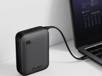 URBN 20000mAh 65W Smallest Rapid Charging Nano Power Bank with Inbuilt USB-C Cable | PD, QC & PPS Compatible | Dual Output Compact Power Bank for Laptop, Smartphone & Tablet