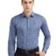 Van Heusen Formal Checkered Shirt for Men| Premium Cotton| Full Sleeves| Slim Fit |Breathable Fabric