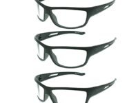 Vast PACK OF 3 SAFETYGOGGLES SAFETY GLASSES FOR BIKING, RIDING, FOR MEN, WOMEN, BOYS, GIRLS Welding, Laboratory, Blowtorch, Wood-working, Power Tool Safety Goggle (M) (SAFETY BLACK CLEAR)