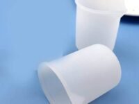 Vedini Silicone Beaker for Resin and Other DIY | Silicone Resin Measuring Cup - Reusable Measuring Cup for Epoxy Resin for Mixing Jewelry Making, Waxing, (Pack of 2) (100Ml) jkb - 817