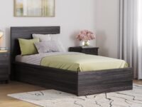 Wakefit Bed | Single (78x36) Engineered Wood Bed with Storage, 3 Years Warranty - Centaur - Wyoming Maple