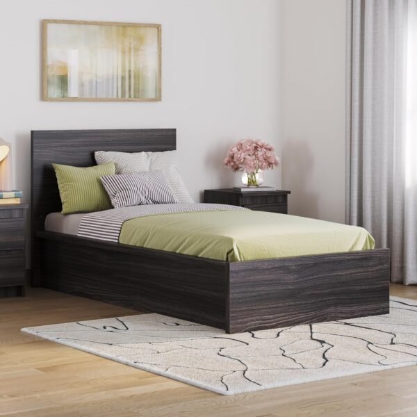 Wakefit Bed | Single (78x36) Engineered Wood Bed with Storage, 3 Years Warranty - Centaur - Wyoming Maple