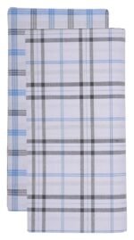 Weavers Villa Men's White Unstiched Cotton Lungi - Set of 2 (Length - 2 Meters)