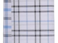 Weavers Villa Men's White Unstiched Cotton Lungi - Set of 2 (Length - 2 Meters)