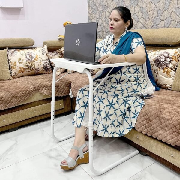 Wood Mi Table Multi Purpose Foldable Multi Utility Tabals For Laptop,Studiy Kids Office Meal Folding Personal Dinner Office Reading Study Desk Laptop Dinning Tabals Mete (Make In India) Nt_9