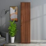 Woodbuzz | Quinn Single Door Wardrobe | Walnut