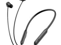 boAt Rockerz 255 Z Plus, AI-Enx Tech, Spatial Audio, 50HRS Battery, Low Latency Mode, Fast Charge, App Support, IPX4 BT V5.3, Bluetooth Neckband, Wireless With Mic In ear Phones (Active/Classic Black)