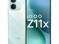iQOO Z11x 5G (Prismatic Green, 6GB RAM, 128 GB Storage) | Dimensity 7400-Turbo Processor | 7200 mAh Battery Smartphone | Powered by OriginOS 6