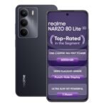 realme NARZO 80 Lite 5G (Onyx Black, 4GB+128GB) | 6000mAh Long-Lasting Battery | MediaTek Dimensity 6300 5G | AI Assist | IP64 Rated Water & Dust Resistance | Military-Grade Durability