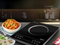 wipro Vesta Cic203 Radiant Induction Cooktop 2200W, Black