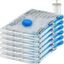 amazon basics Vacuum Compression Storage Bags with Hand Pump - Jumbo, 6-Pack, Plastic, Transparent