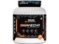 NUTRELA Sports Patanjali Whey Protein Isolate 2kg | 27g Protein Per Scoop | 7.5g BCAA, 5.7g Glutamine with Digestive Enzymes for quick absorption & easy digestion | Muscle - Building & Recovery | Irish Chocolate | 100% Vegetarian