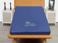 Trance Cotton Feel Terry Ultra Soft Waterproof Mattress Protector | Breathable - Hypoallergenic Mattresses Cover (72x36 inch | 6x3 feet, Classic Blue - Pack of 1)
