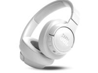 JBL Tune 770NC Wireless Over Ear ANC Headphones with Mic, Upto 70 Hrs Battery, Speed Charge : 5 min Charge Gives up to 3H of Playback, Customized EQ, Google Fast Pair, Dual Pairing, BT 5.3 (White)