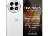OnePlus 13 | Smarter with OnePlus AI | Lifetime Display Warranty |12GB RAM 256GB Storage Arctic Dawn | Official Smartphone for BGMS 2025
