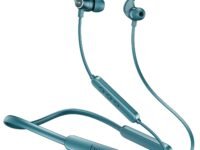 Boat Rockerz 255 Pro+, 60H Battery, Fast Charge, IPX7, Dual Pair,Low Latency,Magnetic Buds, Stream Ad Free Music via App Support, in Ear Bluetooth Neckband, Wireless with Mic Earphones (Teal Grey)