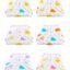 superbottoms Basic Langot Pack of 6 | New Born Baby Essentials | 100% Pure Cotton Double Layered Baby Langot, Extra Soft & Breathable Nappy For Baby Girl And Baby Boy, Fits Medium To Large, 0-9 Months