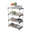 4-Tier Book Rack - Sturdy Multi-Level Storage Organizer for Books, Magazines, and Office Supplies, Space-Saving Design”Adjustable Multi-Functional Book Organizer,Book Rack,Bookshelf Storage