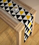 AEROHAVEN ?¢ Abstract Multicolour HD Digital Premium Modern 4 Seater Table Runner Cloth - TR-01 - (Multicolor, 13 x 60 Inch)
