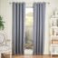 Amazon Basics - Room Darkening Blackout Door Curtains, 100% Room Darkening | 9 Feet |Set of 2| Plain Design | for Living Room and Bedroom | 115cmx274cm, Color- Grey
