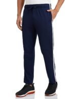 Amazon Brand - Symbol Men's Cotton Rich Strechable Knit Track Pants - Regular Fit