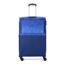 Aristocrat Drift Check-in Expander Trolley Bag 69cm | Medium | Soft Luggage | Smooth 8-Wheel Suitcase | Secure Combination Lock with Sturdy Zipper | Robust Construction | 3-Year Warranty (Blue)