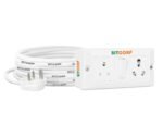 BITCORP 16A to 6A Power Extension Board Converter with 2 Socket 1 Switch, 2500W, 30 Meter 1.5mm Electric Cord for AC, Refrigerator, EV Charger, Water Heater