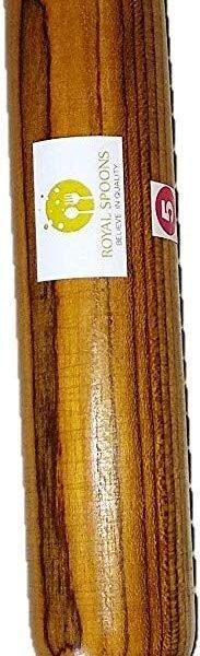 Believe in Quality Wooden Rolling Pin Teak Wood Sagwaan Belan/Chapati Maker, 14-Inch Long (Medium 1.5-Inch Thick Diameter)