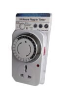 Blackt Electrotech BT41PM Programmable 24-Hour Analog Timer Socket -10 Amp, 230V Power Controller for Home Security and Energy Saving - 15-Min Intervals