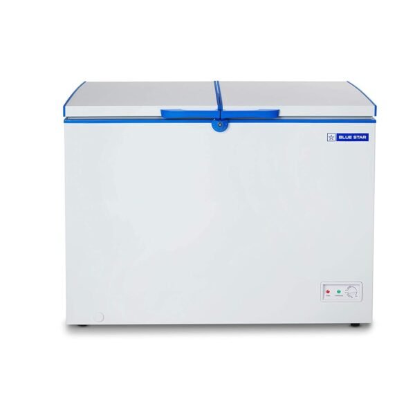 Blue Star CHFDD300DGSW Double Door Deep Freezer (284 L, White)