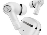 Boat Nirvana Ion, 120HRS Battery, Crystal Bionic Sound w/Dual EQ Modes, 4Mics ENx, App Support, Low Latency, IPX4, v.5.2 Bluetooth TWS in Ear Earbuds Wireless Earphones with mic (Ivory White)