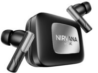 Boat Nirvana Ivy Pro, Dolby Atmos w/Head Tracking, 52dB Hybrid Adaptive ANC,Hi-Res LDAC, Titanium Dual Drivers, Bluetooth Earbuds, TWS Ear Buds Wireless Earphones w/mic (Crystal Black)