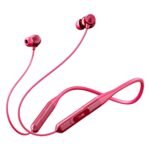 Boat Rockerz 255 ANC, 100HRS Battery, Spatial Audio, 32Db, Fast Charge(10Mins=24HRS), 3Mics AI-Enx Tech, 13Mm Drivers, Bluetooth Neckband, Wireless with Mic in Ear Earphones (Magenta Pop)